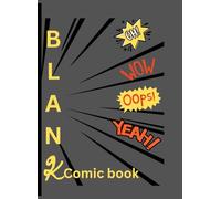 Blank comic book: Create your own world