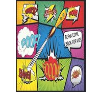 Blank Comic Book For Kids: Draw Your Own Comis | This Cartoon / Comic Book Contains Many Templates ( Blank Comic Book ) | Over 100 Pages Of The Size 8.5“ x 11“ | Comic Book Gift