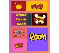 Blank Comic Book for kids - Variety of templates