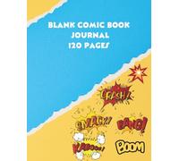 Blank Comic Book Journal: A Creative Outlet for Jokes and Comics