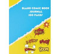 Blank Comic Book Journal: A Creative Outlet for Jokes and Comics