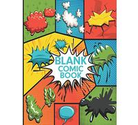Blank Comic Book: stocking stuffers for kids-Drawing book