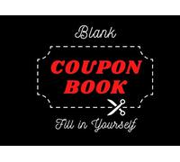 Blank Coupon Book: Blank Coupon Templates for personalized gift