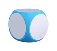 Blank Dice Write On | Children's Activity Dice | Story Dice For Kids | Foam Dry Erase Dice | Large Blank Dice | Standard Game Dice | 10x10x10 Cm | White Board Dice Cube For Classroom, Game, Kids