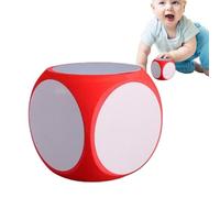 Blank Dice Write On - Reusable Activity Blocks, Story Cube Set | Classroom Toy for Kids, Game, Indoor Outdoor Teaching Aid, Educational Prop, Creative Play, Group Exercise, Learning Tool
