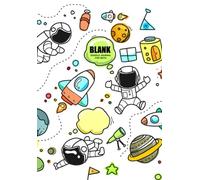 Blank Doodle Journal For Boys: Notebook Í Diary | Sketchbook | plain+unruled | DIN A5 | 110 pages | cream paper | perfect bound