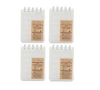 Blank English Word Book -BQ-027 Words /4-Pack with Horizontal Grid Notes