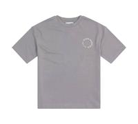 Blank Essentials Men's Back Logo Circle T-shirt in Grey | Size: Small Blank Essentials Grey S