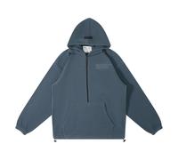 Blank Essentials Men's Polar Quarter Zip Hoody in Navy | Size: Medium Blank Essentials Navy M