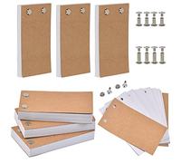 Blank Flip Book Kit, 960 Pages A6 Drawing Paper Kit Hand Flip Picture Book with Ledger Screws Separate Hand-Painted Books Screws Set Painting Tools for Drawing Tracing Animation Sketching Cartoon