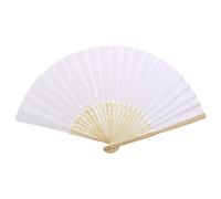 Blank Folding Fan Chinese Paper Fan Foldable Fan DIY Painting Hand Fan for Party Wedding Decoration Superior Quality and Creative Durability