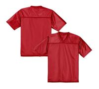 Blank Football Jerseys for Men,Plain Practice Sports Uniform Tops Youth Athletic Shirt Women White Black Red Pink Navy S-4XL, Red, S