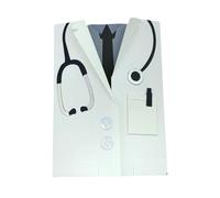 Blank Greeting Card - Motivational Encouragement Postcard, Tie or Beads, Premium with Envelopes, Inspirational Note | For Teens, Colleagues, Students, Employees, Teachers, Veterinary