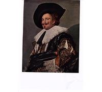 Blank Greetings card The Laughing Cavalier by Frans Hals printed on 230gsm paper with envelope size 14cm x 10cm