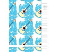Blank Guitar Tab Notebook: Tablature Sheet Music | Seven 6-Line Staves per Page | 120 Pages | 8.5x11 In