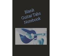 Blank Guitar Tabs Notebook