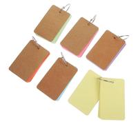 Blank Index Cards for Study and Writing Practice, Portable | Paper and Iron Materials, Smooth Flat Sheets, Home Classroom Use, for Writers and Crafters
