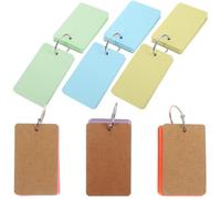 Blank Index Cards Paper Word Note Cards for Study | Flat Smooth Surface, Portable Aid for Classroom Revision, Handwriting Practice Sheets and DIY Postcards