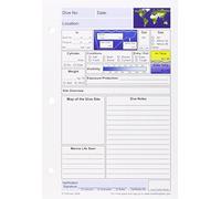 Blank Logbook Refill: Diving Logbook Refill Pack of 20