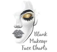Blank Makeup Face Charts: Beauty Artist Makeup Face Chart Book | Beautician Ideas & Practice Notebook | Draft Cosmetics Make Up Training Notes