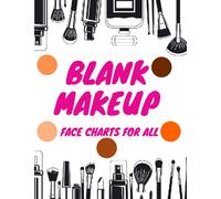 Blank makeup face charts for all: Female Faces Large