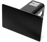 Blank Metal Hitch Cover (Fits 2" Receiver, Black 5"x3")