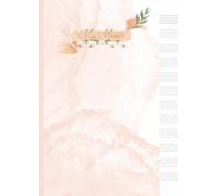 Blank Music Manuscript Paper: A4 Music Sheet Notebook for Musicians | 60 Sheets, 120 Pages, 12 Staves per Page for Inspiration and Composition | Pink Aesthetical Cover