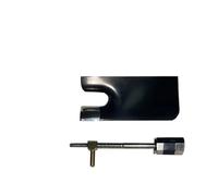 Blank Nickel-Silver Mounted Ebony Frog for 4/4 Cello Bow replacement part