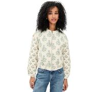 Blank NYC Women's Block Party Quilted Bomber Jacket, Multicolor