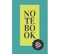 Blank Pages Notebook / Sketchbook with 200 Blank White Pages, Size A5 (6”x9”), unruled diary/ journal, blank sheets / paper, great for ideas, notes, ... thoughts, creative doodling, simple cover