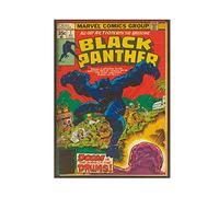 Blank Panther Birthday Card - Marvel Birthday Card - Black Panther Comic Book Birthday Card - Vintage Comic Book - Blank Inside