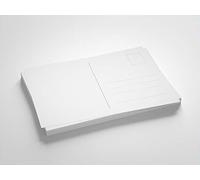 Blank Postcards, White uncoated 300gsm Paper, DIN A6 (105x148mm / 4x6") for DIY or Printing
