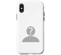 Blank Profile Picture User Case for iPhone X/XS