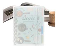 Blank Recipe Book, Blank Recipe Book - A4 Hardcover Recipe Book to Write Your Own Recipes | Thick Blank Recipe Book Contains 160