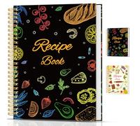 Blank Recipe Book to Write in Your Own Recipes, A5 (21.6 x14.8CM) Hardcover Family Recipe Organize, Blank Cook Book for Own Recipes, Empty Cooking Journal to Write in Recipes, Personal Recipe Notebook