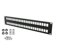 Blank RJ45 Keystone Patch Panel Frame