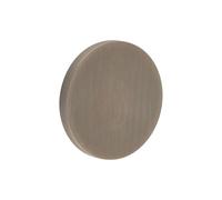 Blank Round Rose Escutcheon Cover 54mm x 6mm from Ironmongery Hardware Online (Antique Brass)