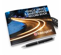 Blank Service History Book, Car Service Book, Van Maintenance Record, Replacement Vehicle Logbook, MOT and Repair Tracker, UK Road Legal Format
