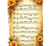 Blank Sheet Music for Creative Composition and Daily Practice Routines