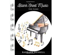 Blank Sheet Music for Piano: Music Manuscript Paper, Large Print 10 Stave per page | For composing your music, Musicians, Students and Teachers