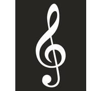 Blank Sheet Music Notebook: 14 Staves per Page 100 Sheets | 8.5'' x 11'' in 21.6 x 27.9 cm | Music Composition Journal for Songwriters, Musicians & Composers