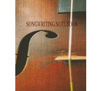 BLANK SHEET MUSIC NOTEBOOK: Cuaderno para escribir y arreglar tu música