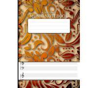 Blank Sheet Music Notebook: For Piano 80 Pages Staff Paper For Pianists DIN A4 - 12 Stave Music Manuscript Paper Book Without Guides To Write Down ... Compositions - Creative Abstract Soft Cover