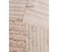 Blank Sheet Music Notebook. Manuscript Paper. 12 Stave. Staff Paper. Musicians Notepad. A4 150 pages. Gift Idea. Back to School. Stocking Filler.