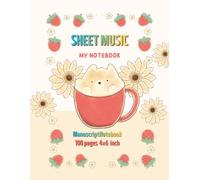 Blank Sheets Music 100 pages 8.5×11 inch Music Staff paper Sheets, blank music sheets, Music manuscript paper: Perfect for Composers, Songwriters, ... - 100 Pages of Premium Blank Staff Paper
