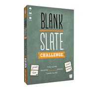 BLANK SLATE: Challenge Board Game, The Game Where Great Minds Still Think Alike, New Cooperative and Team Play Modes, Family-Friendly Word Association Party Game, 2 or 4 Players, Ages 8+, 30 Min