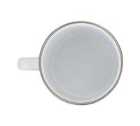 Blank Sublimation Mug, Stainless Steel, White, Portable Reusable Cup | Sublimation Paper Transfers and Heat Press Use, Home or Coffee Bar, Proper Capacity