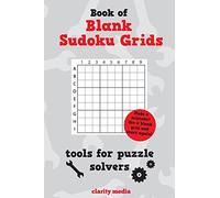 Blank Sudoku Grids: Made a mistake? Use a blank grid & start again!