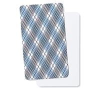 Blank Tarot Cards: 80 DIY Customizable Cards for Creating Your Own Tarot, Oracle, Flash Cards, or Game Deck - Durable Card Stock with Classic Plaid Backs for Artists, Educators, and Creators