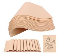 Blank Tattoo Practice Skin - Jconly 30Pcs Double Sides Fake Skin Tattoo Skin for Practicing, 8×6 in Soft Practice Skin for Beginners and Experienced Tattoo Artists…